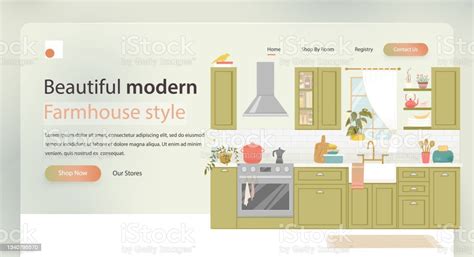 Kitchen Furniture Design Banner Concept Home Furniture Site Banner Kitchen Design Kitchen ...