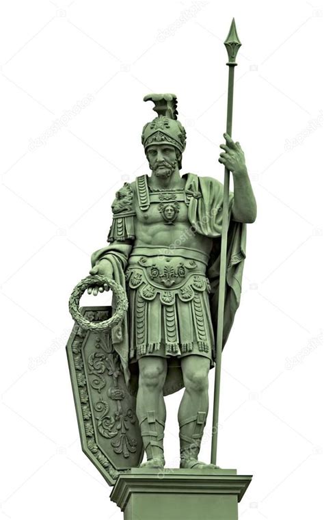 Julius caesar armor | Statue of Roman god of war Mars (Ares) in armor ...