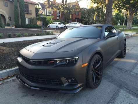 Chevy Camaro Black Matte #MadComrade #Racing #Car Chevrolet Camaro ...