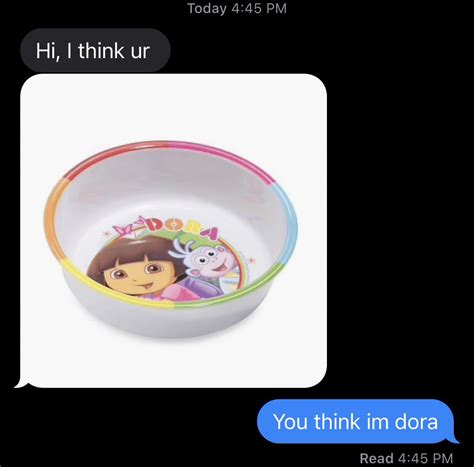 Oh no I’m Dora : r/memeconvention