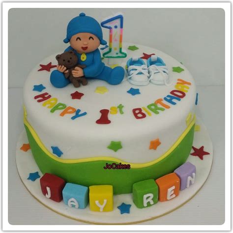 21+ Great Picture of Pocoyo Birthday Cake Pocoyo Birthday Cake Pocoyo Cake For Jay Rens 1st ...