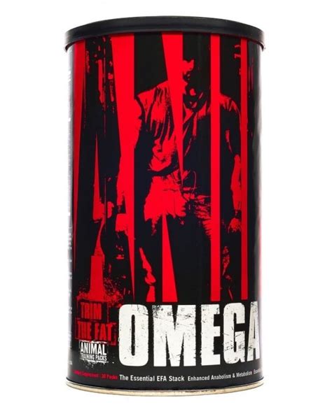 Universal Nutrition Animal Omega - Uniquely Formulated Omega-3 Fish Oil