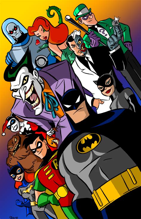 Batman The Animated Series Poster By Scoot By Scoo by Balsavor on DeviantArt