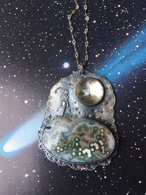 The Diamond Planet, 55 Cancri e, by Thornbird Jewelry | Sterling silver ...