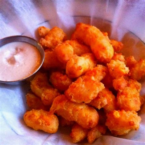 Cheese curds with a side of tiger sauce -- The Old Fashioned -- Madison, WI | Breakfast menu ...