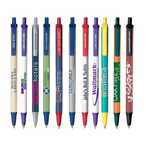 Branded Bic Clic Stic Pens - Featuring your logo