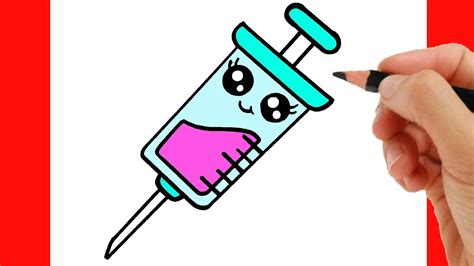 HOW TO DRAW A VACCINE EASY STEP BY STEP - YouTube