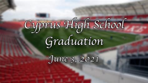 Cyprus High School Graduation 2021 - YouTube