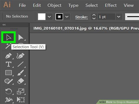 How to Crop in Illustrator: 6 Steps (with Pictures) - wikiHow