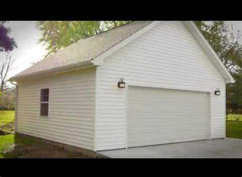 White garage | Custom Garage Builders Buffalo – Atlantic Garages WNY