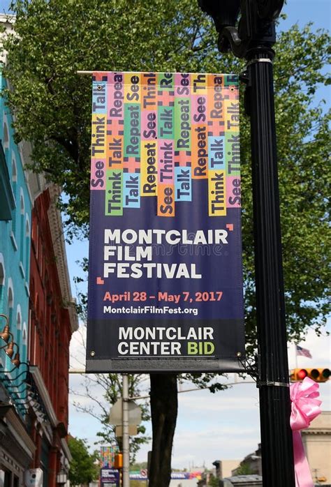 Montclair Film Festival Banner Editorial Image - Image of banner, founded: 91977335