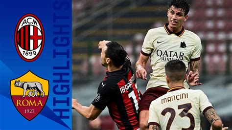 26 Ott 2020 | Milano | AC Milan vs AS Roma [Video Highlights - Serie A ...