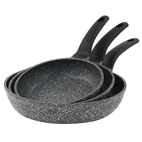 ProCook Granite - Set Poêles - Série 3 pièces - 20cm 24cm 28cm ...