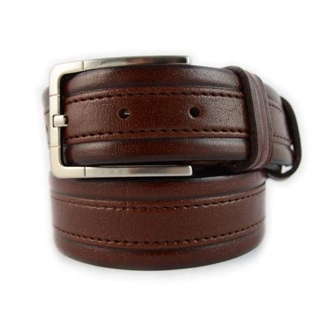 Buy All Leather Belt For Jeans - Mens Brown - LeatherBeltsOnline