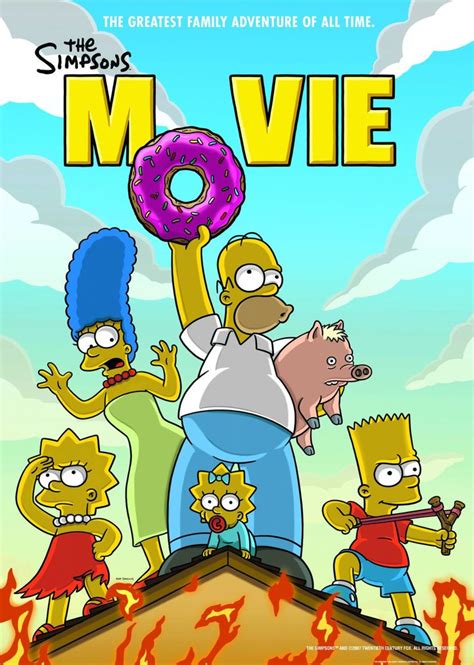 The simpsons, The simpsons movie, Animated movies