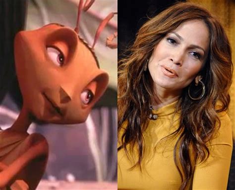 Jennifer Lopez in Antz - Celebrities And Their Cartoon Counterparts - 21 Stars That... - Capital