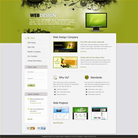 Free Website Templates Of Free Website Template | Heritagechristiancollege