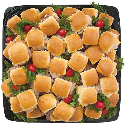 Giant Eagle Mini Sandwich Trays | Party sandwiches, Party trays ideas ...