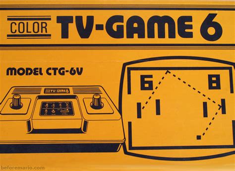 beforemario: Nintendo Color TV-Game 6 (カラー テレビゲーム 6, 1977)