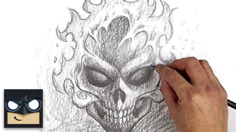 How To Draw Ghostrider | Sketch Saturday - YouTube