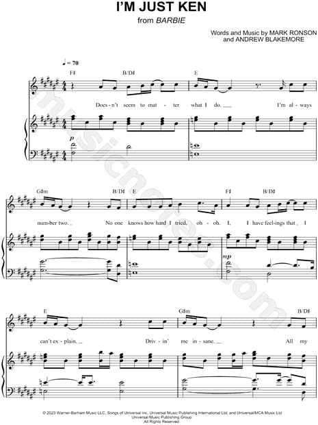 Digital Sheet Music