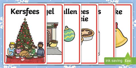 Kersfees Prente: A4 Vertoonplakkate (teacher made) - Twinkl