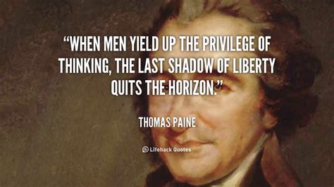 Thomas Paine Quotes About Freedom. QuotesGram