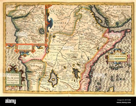 Abyssinia map hi-res stock photography and images - Alamy