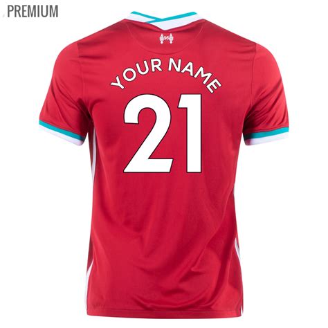 Personalised Liverpool Football Jerseys - Your Jersey