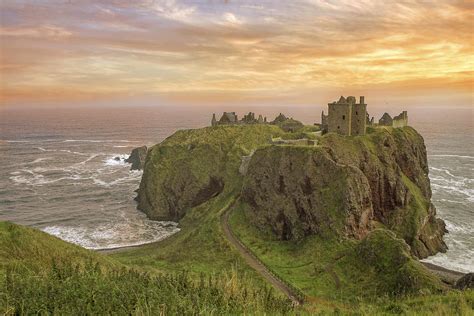 A Dunnottar Castle Sunrise - Scotland - Landscape Photograph by Jason ...