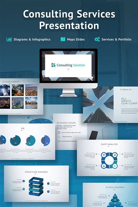 Management Consulting Powerpoint Templates