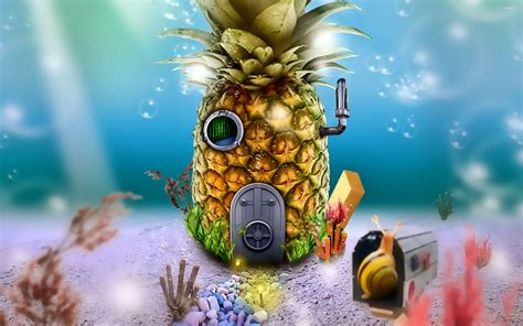 Spongebob House Wallpapers - Top Free Spongebob House Backgrounds ...