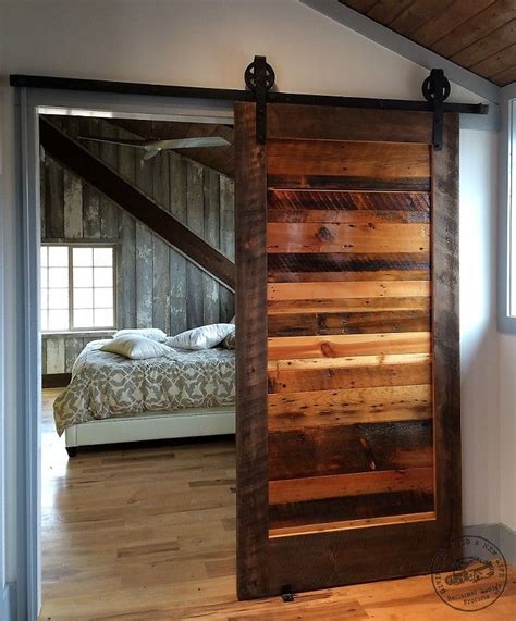 Reclaimed Wood Barn Door Slab | Interior barn doors, Home decor, Wood barn door