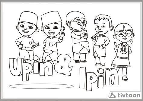 Mewarna Upin Ipin