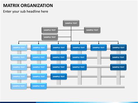 Matrix Organization PowerPoint | SketchBubble