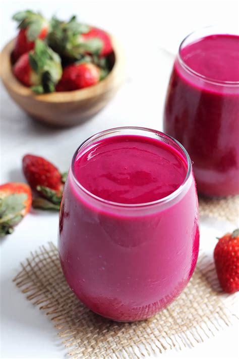 Very Berry Beet Smoothie – Emilie Eats