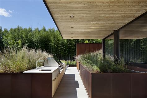 Beautiful Corten Steel Planters Shaped And Inspired By Nature