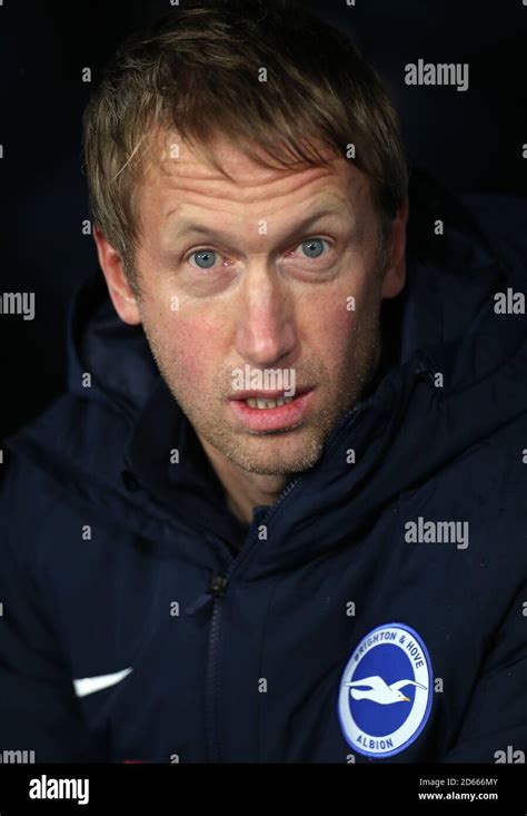 Brighton and Hove Albion manager Graham Potter Stock Photo - Alamy