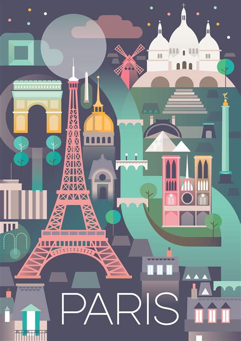 PARIS PRINT | Parijs, Reizen, Poster