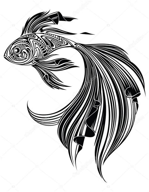 Download royalty-free Abstract Fish symbol illustration stock vector 107241140 from ...