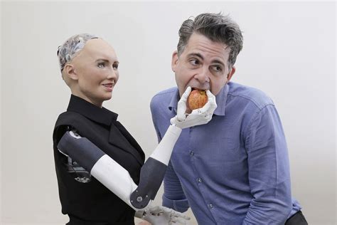 Creator of lifelike robot thinks humans will marry droids by 2045