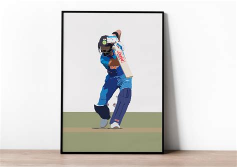 Virat Kohli Poster cricket cricket Posters india virat Kohli print ...