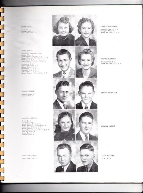 1941 Wheatland High School Yearbook, Roundup, Wheatland, Wyoming - Elementary & High Schools