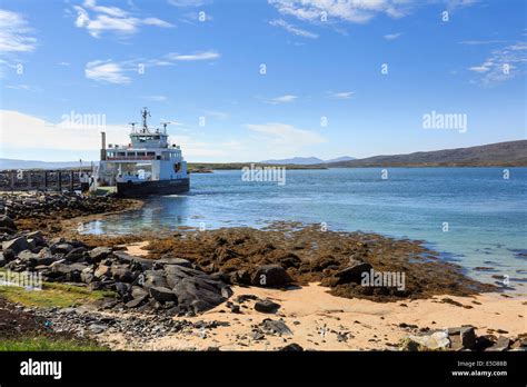 Berneray ferry terminal hi-res stock photography and images - Alamy