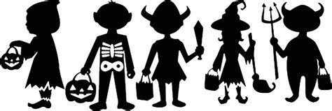 Download High Quality trick or treat clipart silhouette Transparent PNG Images - Art Prim clip ...