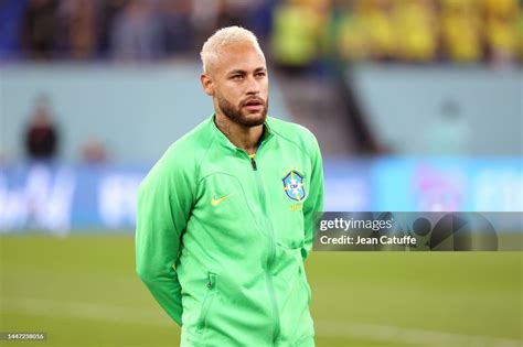 Neymar Jr of Brazil during the FIFA World Cup Qatar 2022 Round of 16 ...