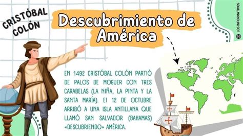 Cristóbal Colón y el descubrimiento de América (Resumen)