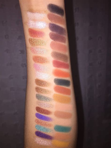 Morphe Jaclyn Hill Palette Swatches ️ Do you like yours? : r/MakeupAddiction