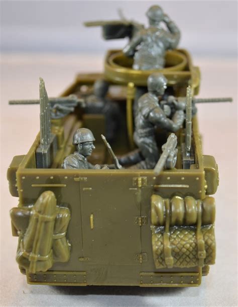 Classic Toy Soldiers World War II US M3 Half Track Vehicle with 4-Man – MicShaun's Closet