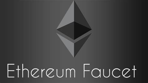 New Ethereum Faucet 2016 - YouTube